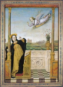 Triptych, sentralpanel: Bebudelsen